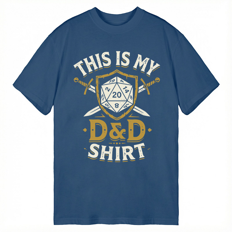 Tokyocanvas This Is My D&D shirt Classic T-Shirt