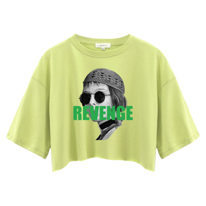 Tokyocanvas Parallel Girl Crop Top