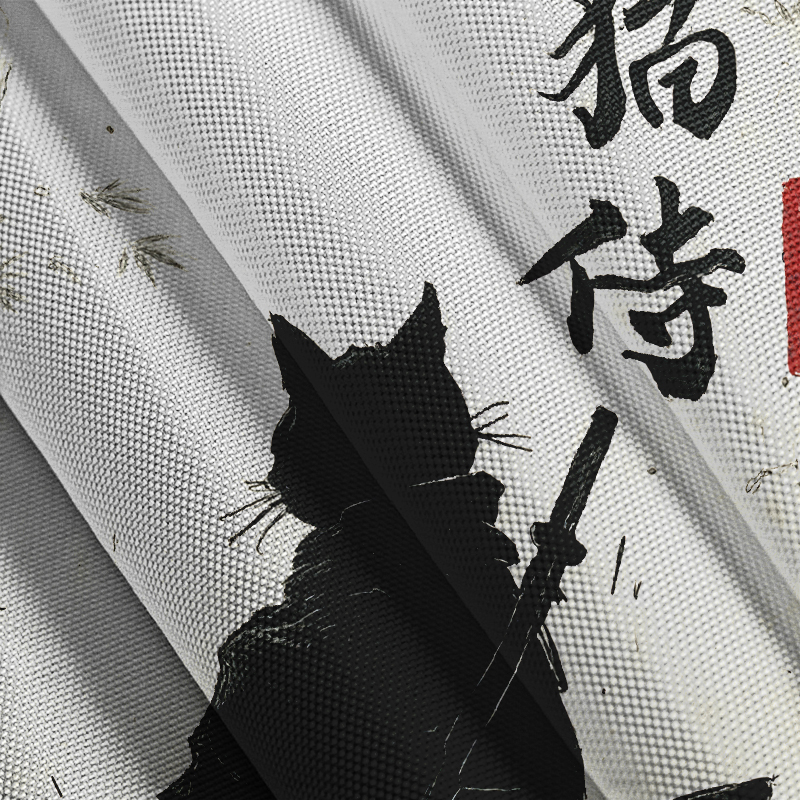 Tokyocanvas Samurai Cat In The Bamboo Forest Hawaiian Shirt