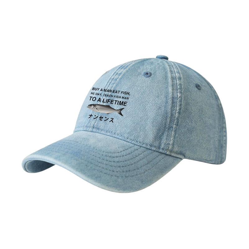 Tokyocanvas Funny To A Lifetime Denim Cap