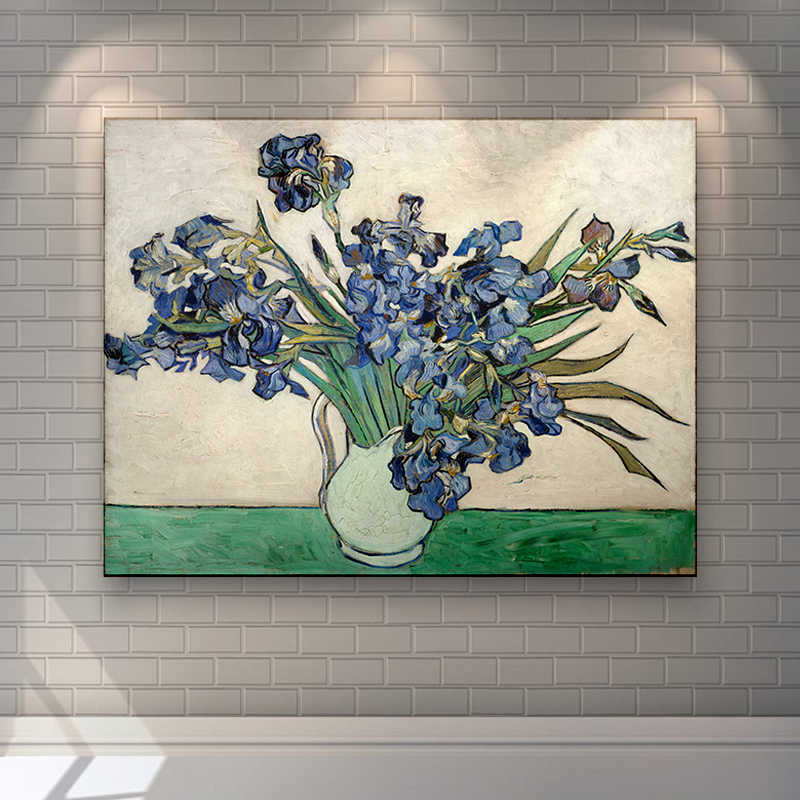 Tokyocanvas Vincent Iris Print