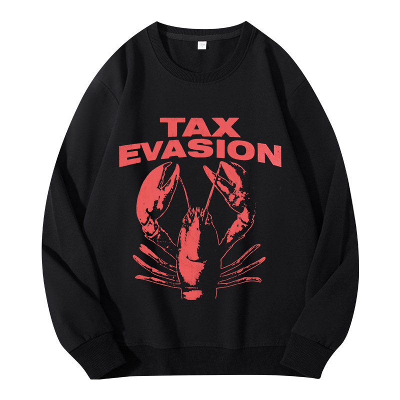 Tokyocanvas Tax Evasion Lobster Classic Sweatshirt