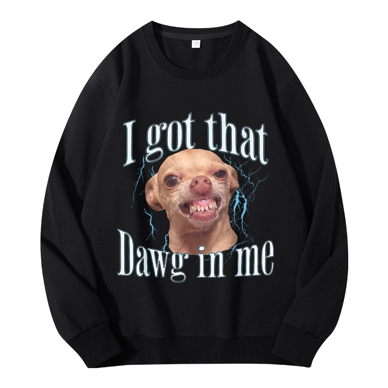 Tokyocanvas Chihuahua Funny Meme Classic Sweatshirt