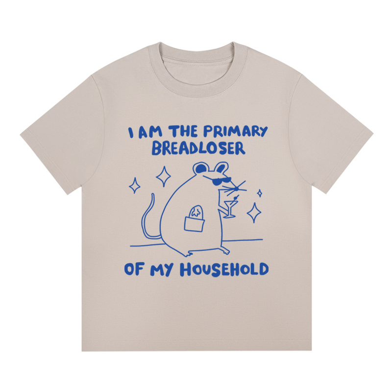 Tokyocanvas I Am the Primary Breadloser of My Household Boxy T-shirt