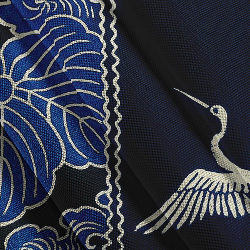 Tokyocanvas Japanese Aloha Button-up Shirt