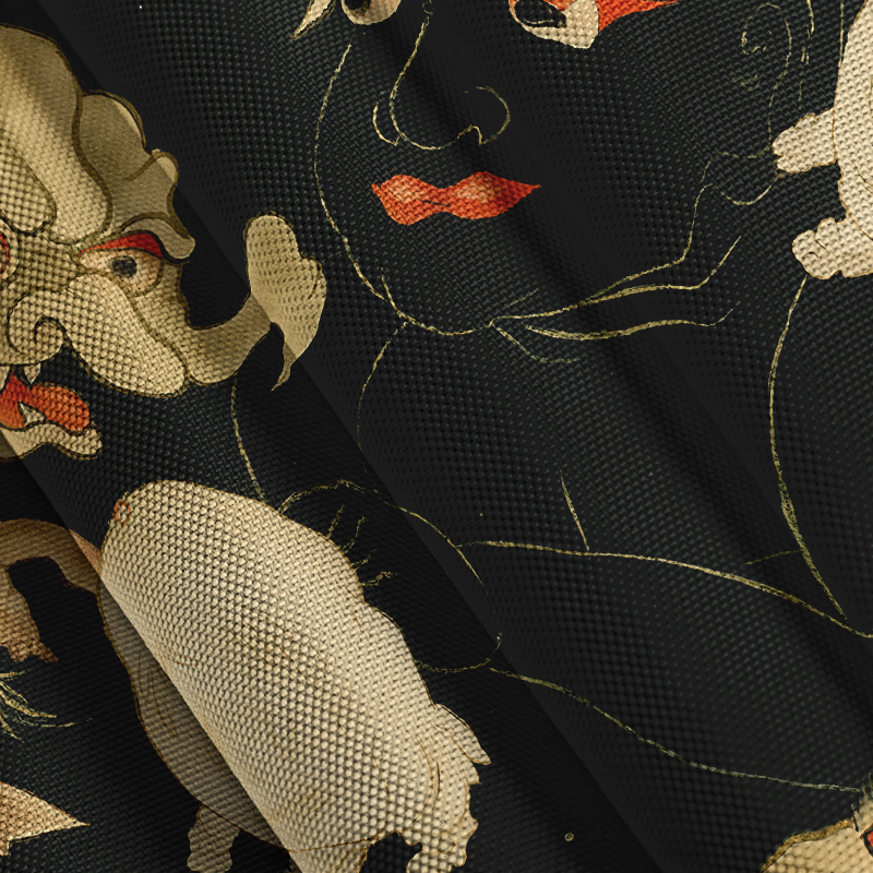 Tokyocanvas Yokai Encyclopedia Button-up Shirt