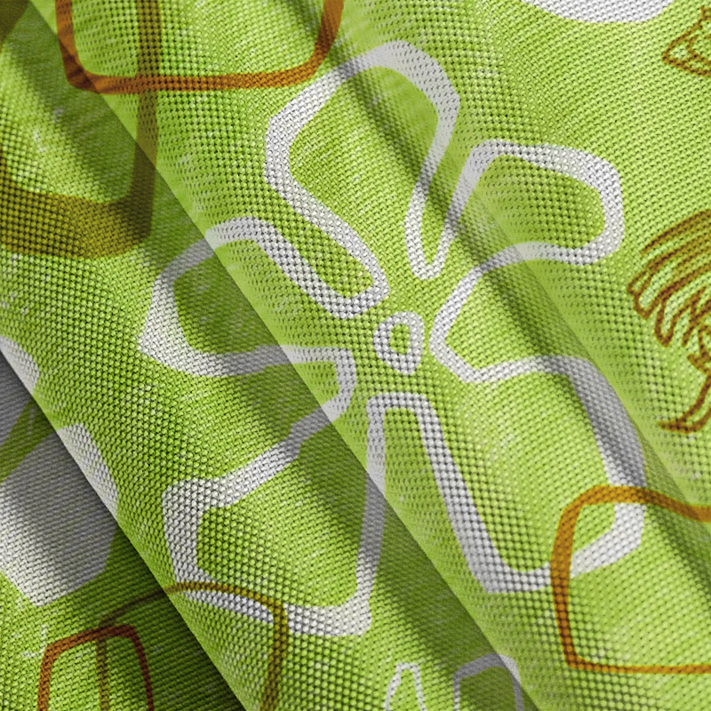 Tokyocanvas Hula Girl Green Button-up Shirt