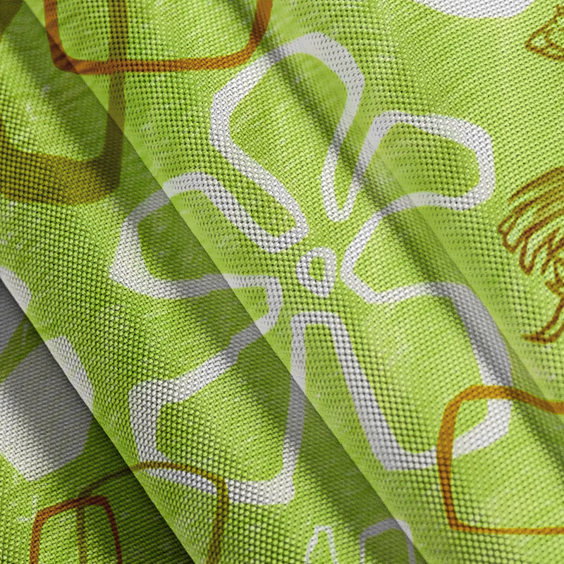 Tokyocanvas Hula Girl Green Button-up Shirt