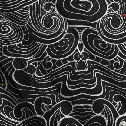 Tokyocanvas Floral Whirl Button-up Shirt