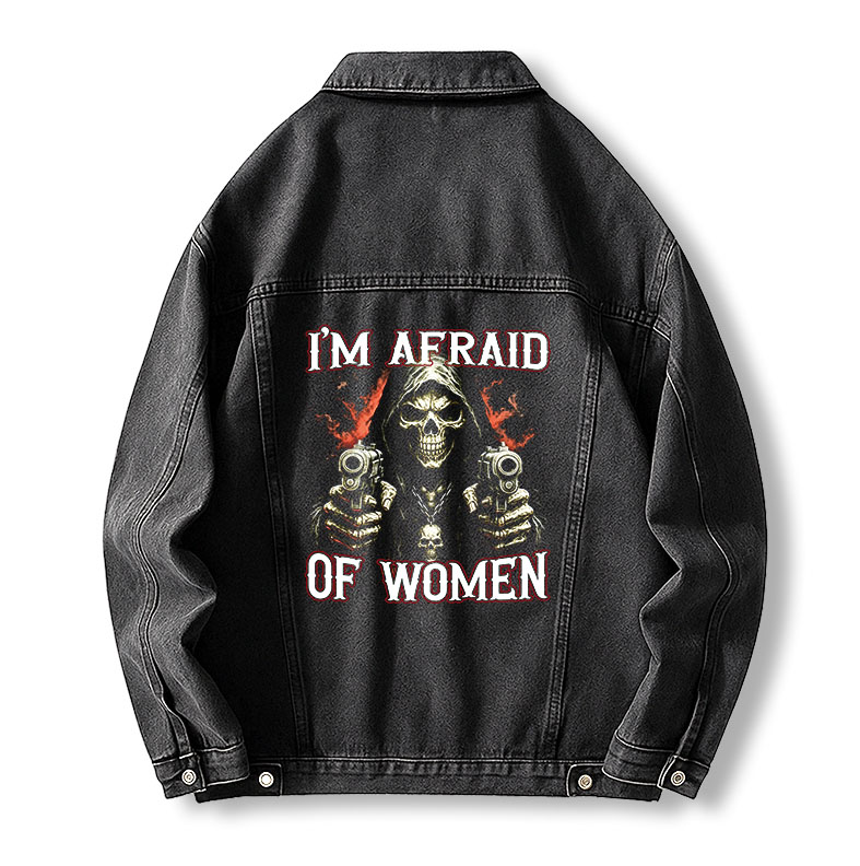 Tokyocanvas I'm Afraid Of Women Jean Jackets