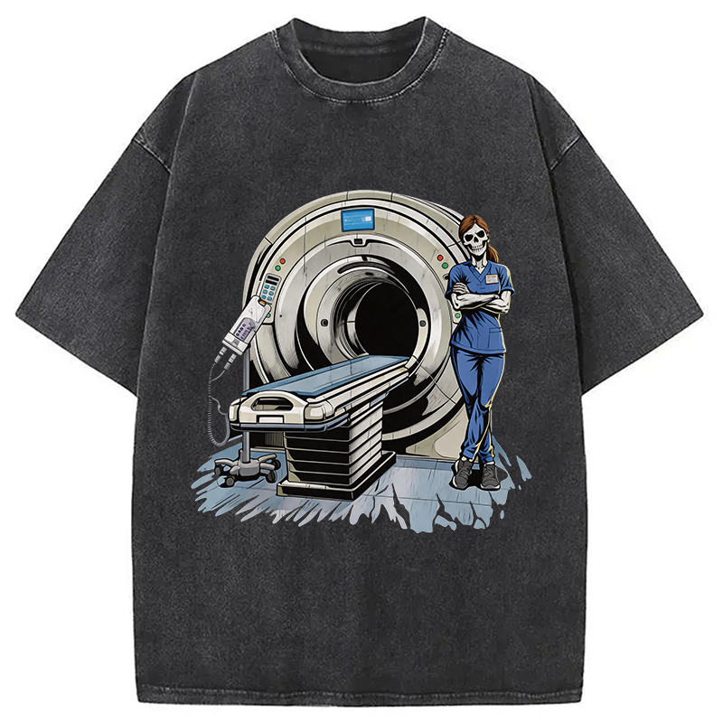 Tokyocanvas RADIATION REAPER Washed T-Shirt