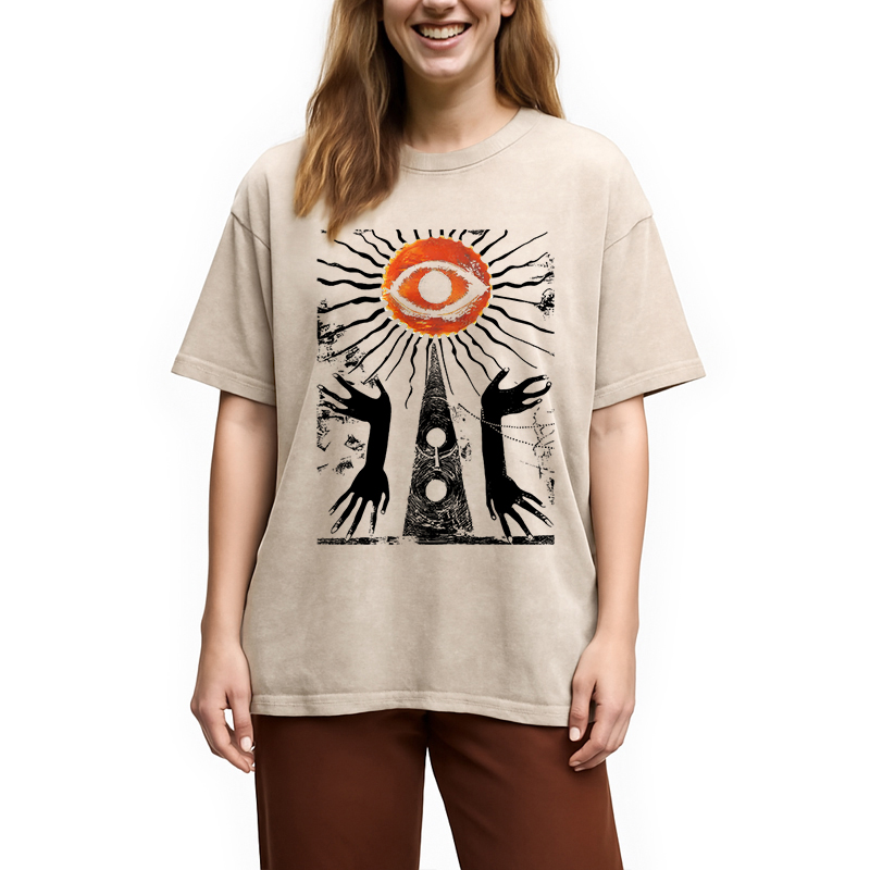 Tokyocanvas Great Aritist Evolution Washed T-Shirt