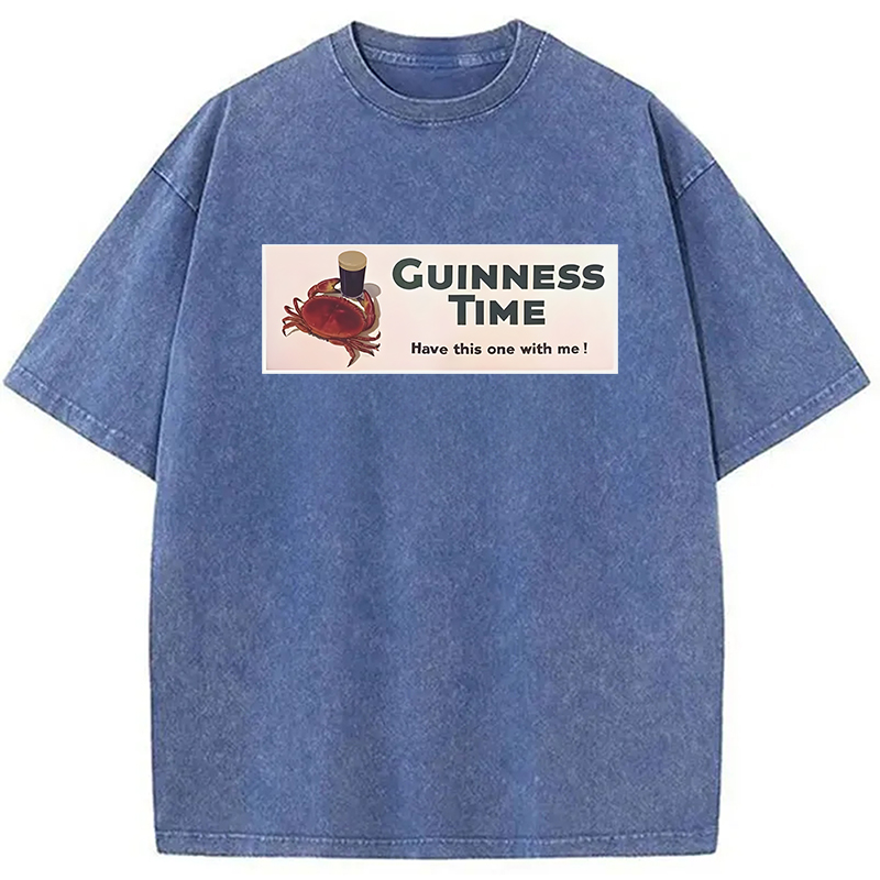 Tokyocanvas Vintage Guinness Crab Washed T-Shirt