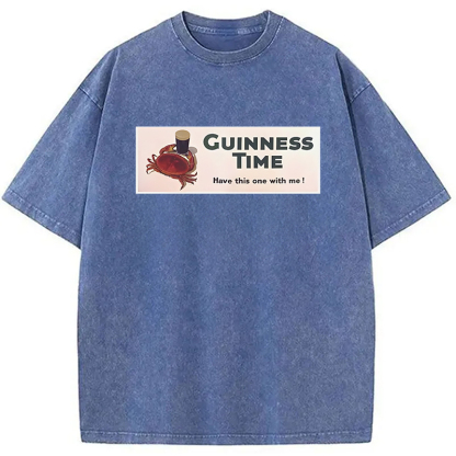 Tokyocanvas Vintage Guinness Crab Washed T-Shirt