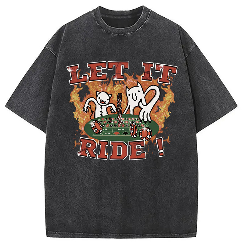 Tokyocanvas Let It Ride Washed T-Shirt