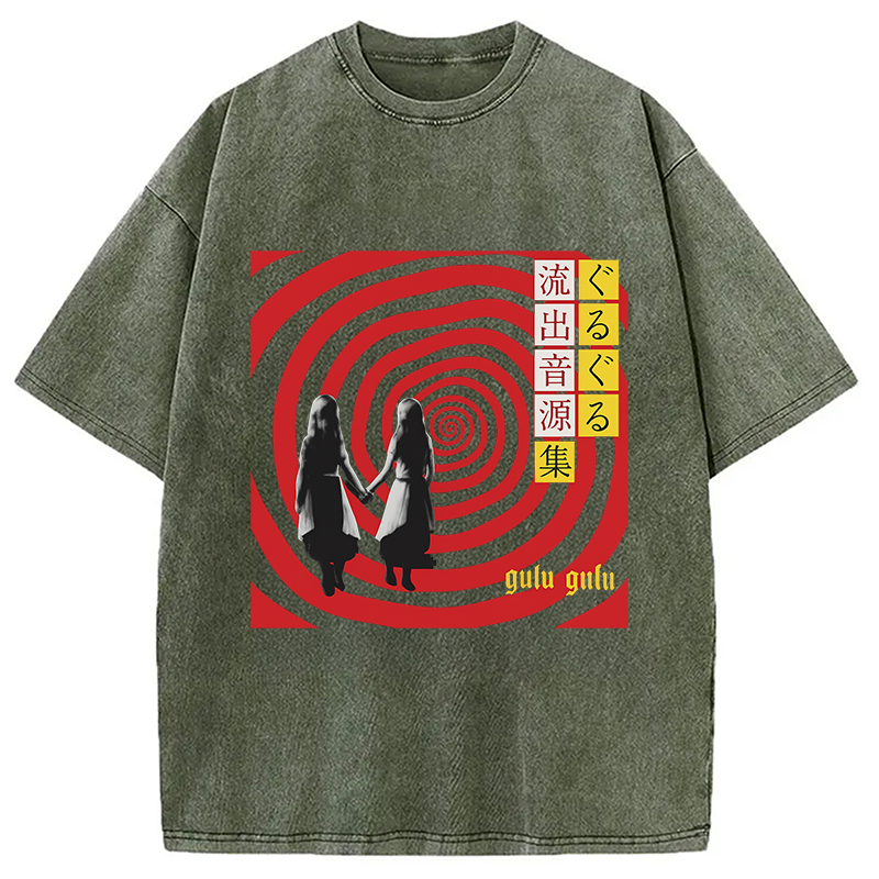 Tokyocanvas Gulu Gulu Washed T-Shirt