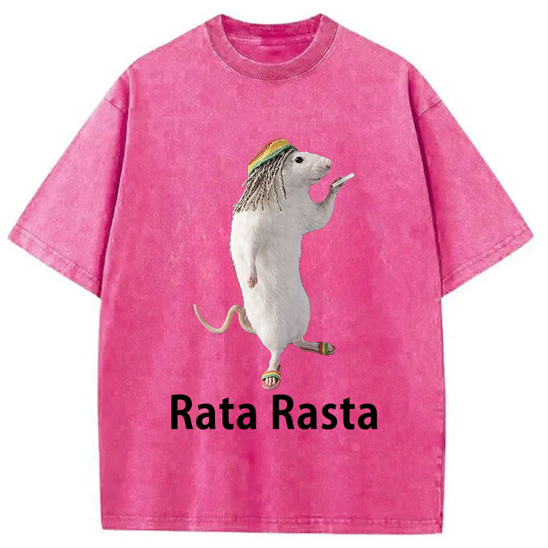 Tokyocanvas Rata Rasta Washed T-Shirt