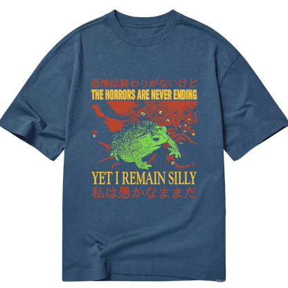 Tokyocanvas The Horrors are Never Ending Classic T-Shirt