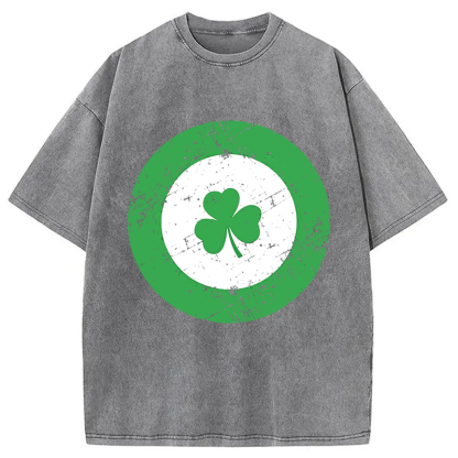 Tokyocanvas Awesome St Patricks Day Washed T-Shirt