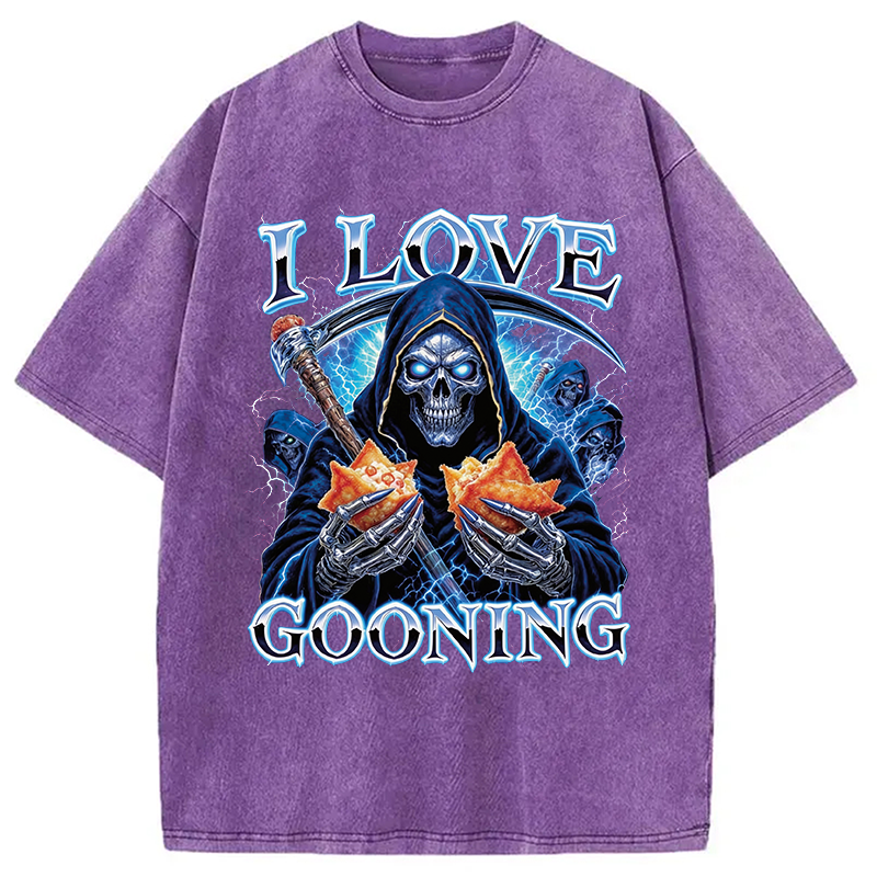 Tokyocanvas I Love Gooning Washed T-Shirt