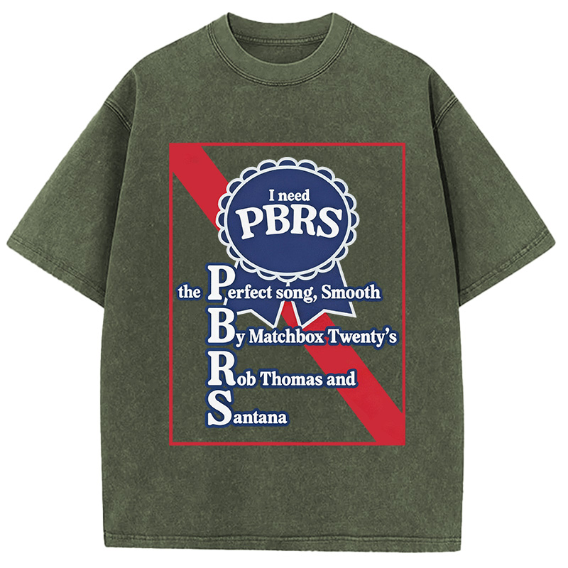 Tokyocanvas I Need PBRS Washed T-Shirt