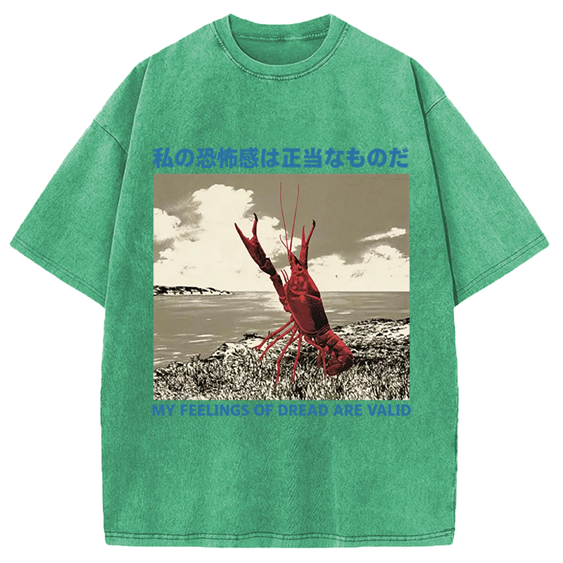 Tokyocanvas Japanese Crawfish Washed T-Shirt