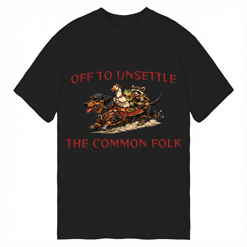 Tokyocanvas Chaotic Animal Meme Classic T-Shirt