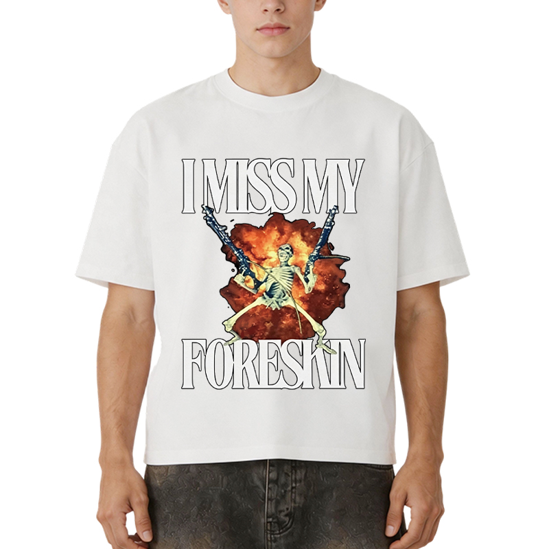 Tokyocanvas I Miss My Foreskin Boxy T-shirt