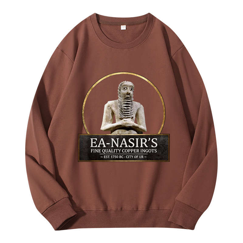 Tokyocanvas Ea Nasir's Copper Ingots Funny Bronze Age History Meme Classic Sweatshirt