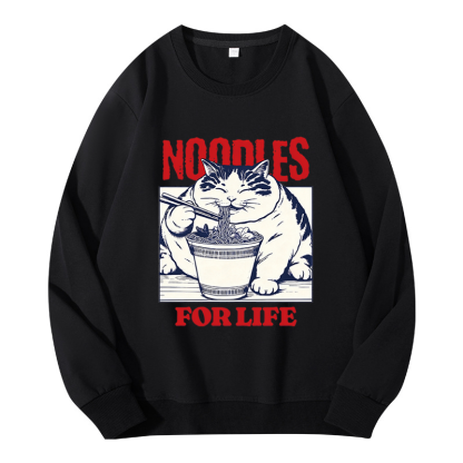 Tokyocanvas Noodles For Life Classic Sweatshirt