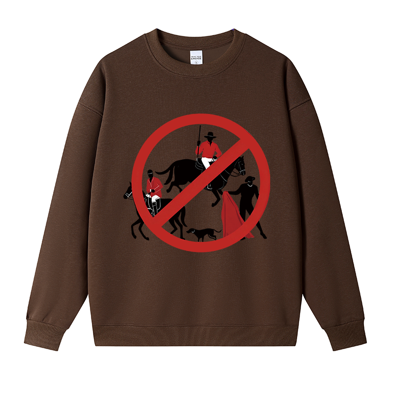 Tokyocanvas Ban Bloodsports Fleece Lined Sweatshirt