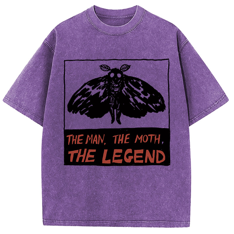 Tokyocanvas The Man The Moth The Legend Washed T-Shirt
