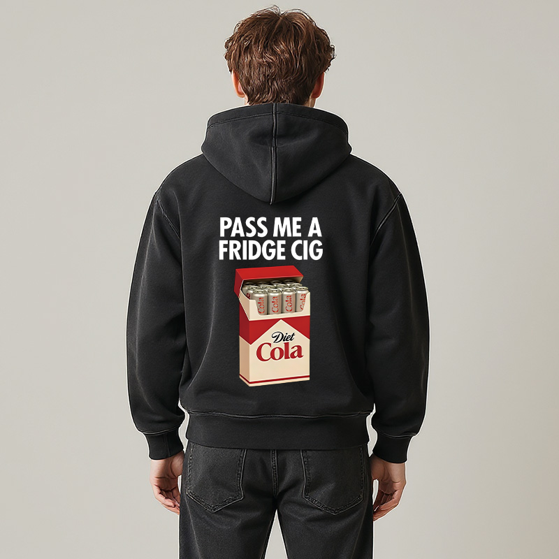 Tokyocanvas I Need A Diet Cola Washed Zip Hoodie