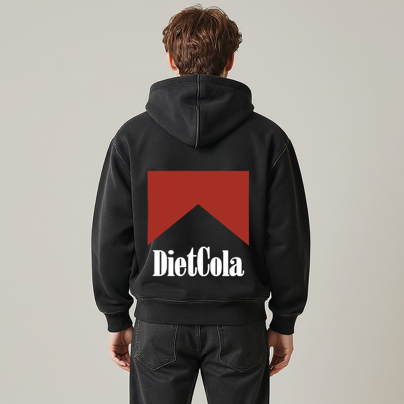 Tokyocanvas Diet Cola Marlboro Washed Zip Hoodie