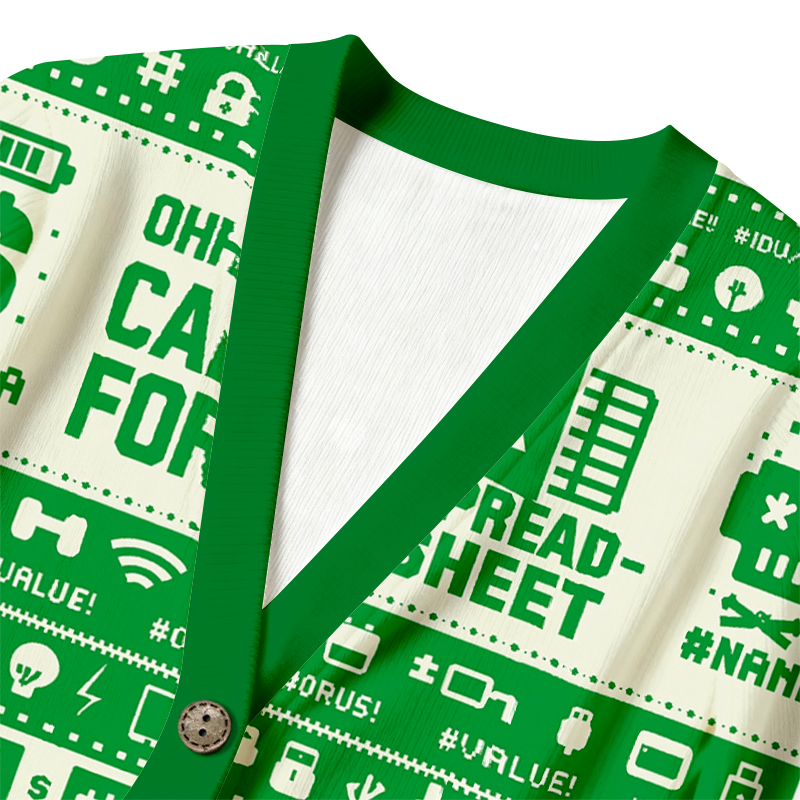 Tokyocanvas Ohh This Calls Ugly Cardigan Sweatshirt