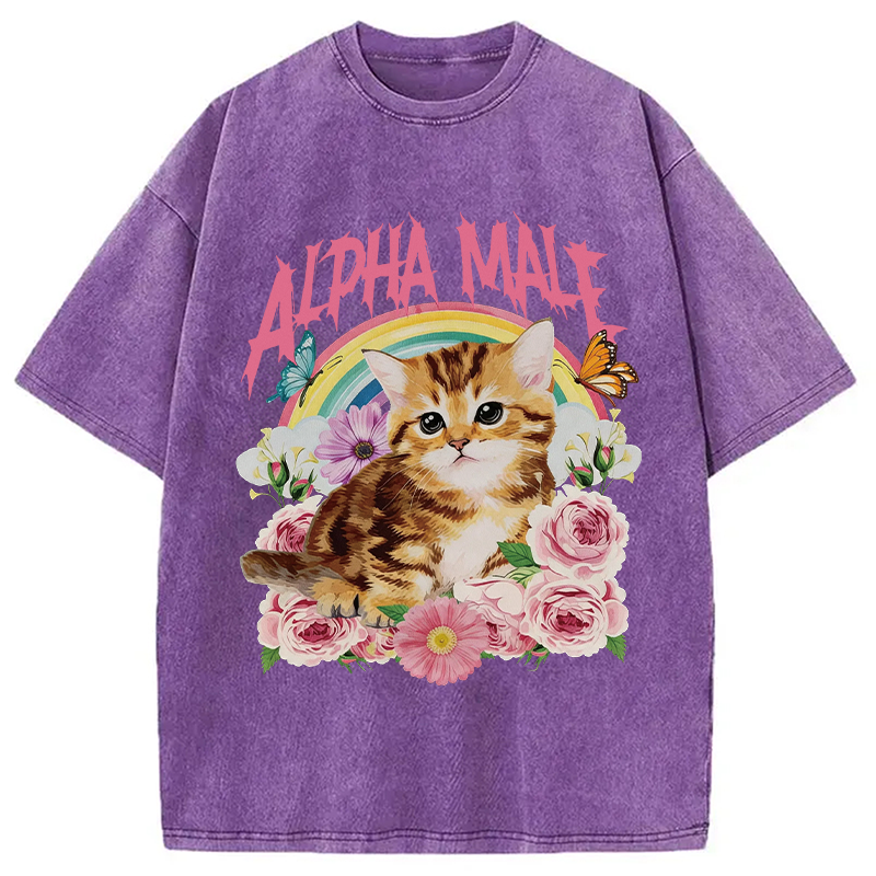 Tokyocanvas Alpha Male Washed T-Shirt