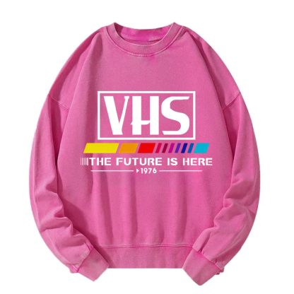 Tokyocanvas VHS 1976 Vintage Washed Sweatshirt