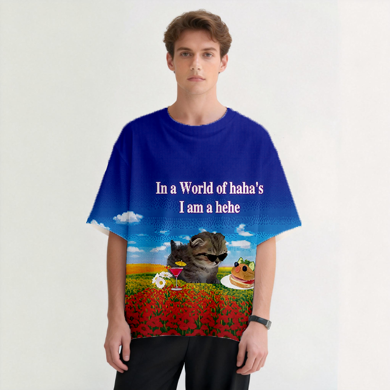 Tokyocanvas In A World Graphic Print T-shirt