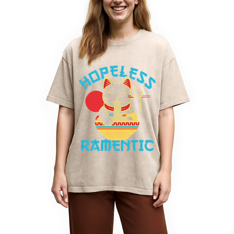 Tokyocanvas Hopeless Ramentic Washed T-Shirt