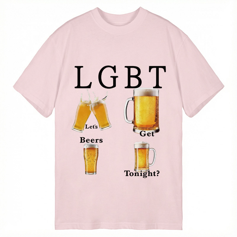 Tokyocanvas Lets Get Beers Classic T-Shirt