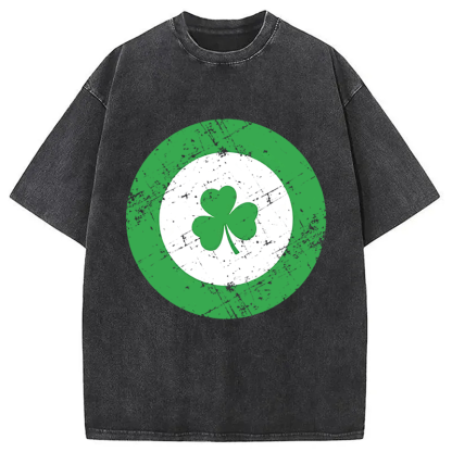Tokyocanvas Awesome St Patricks Day Washed T-Shirt