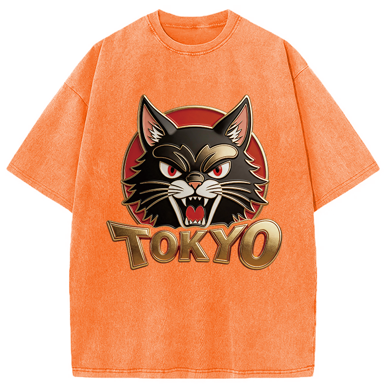 Tokyocanvas Happy 2nd Anniversary! Washed T-Shirt