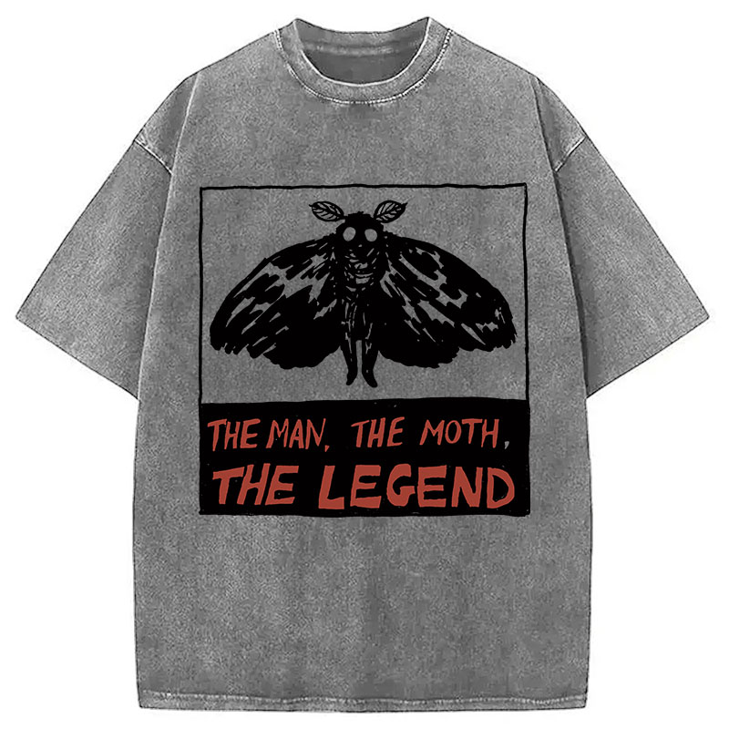 Tokyocanvas The Man The Moth The Legend Washed T-Shirt