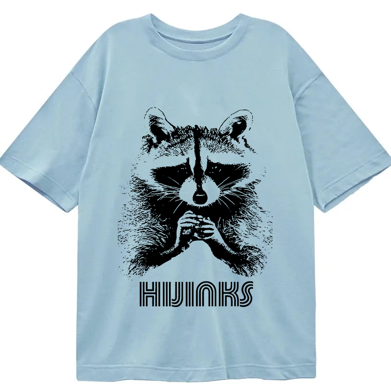 Tokyocanvas Raccoon Hijinks Classic T-Shirt