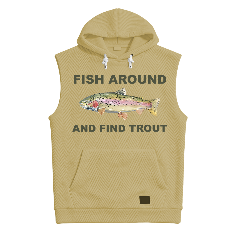Tokyocanvas Fish Around and Find Trout Hooded Tank