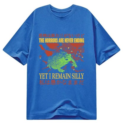 Tokyocanvas The Horrors are Never Ending Classic T-Shirt