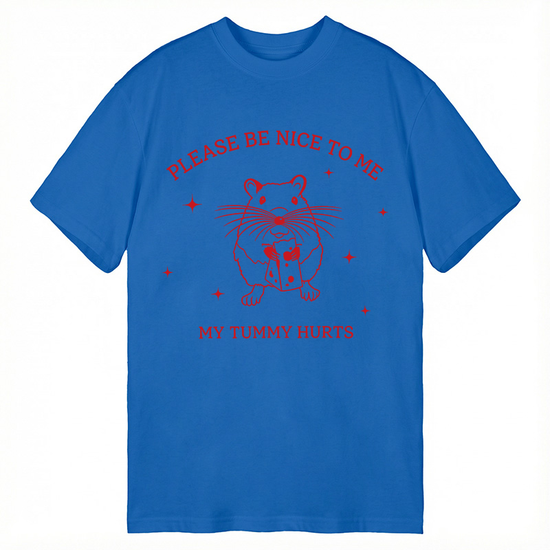 Tokyocanvas My Tummy Hurts Lactose Mouse Meme Classic T-Shirt