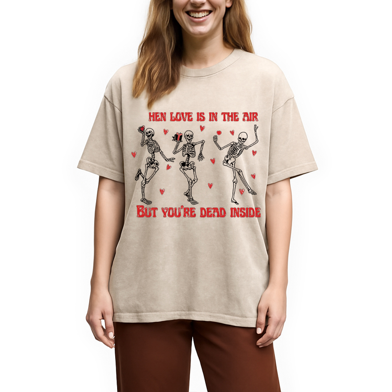 Tokyocanvas When Love Is In The Air Washed T-Shirt
