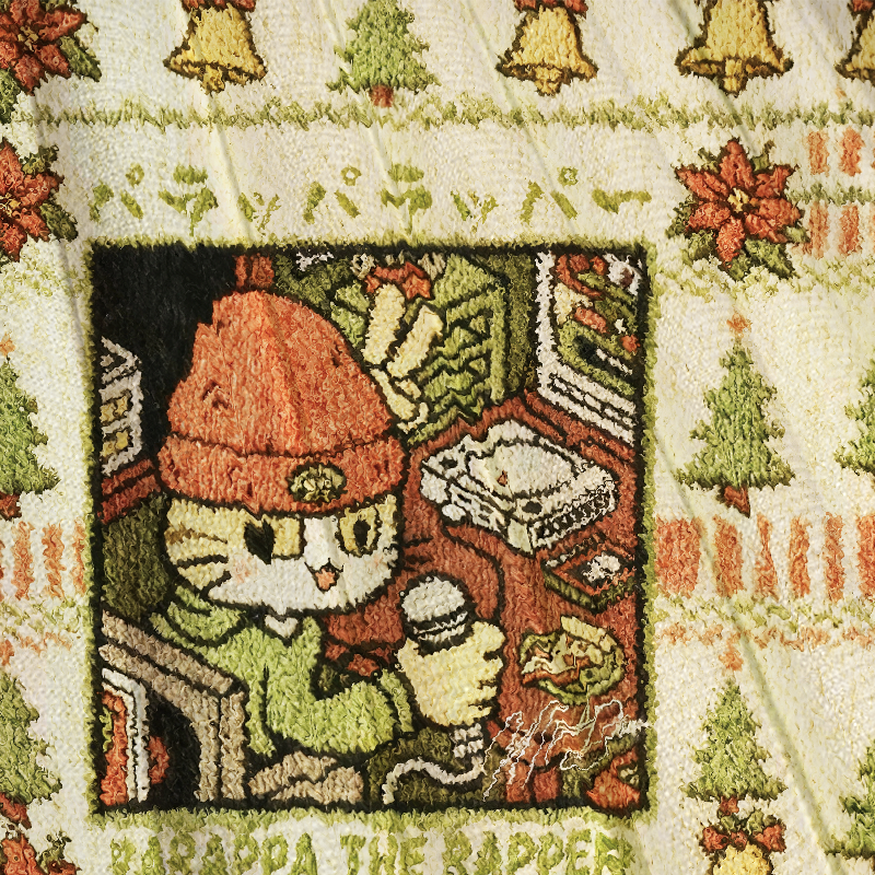 Tokyocanvas Funny Cat Play Game Christmas Ugly Sweatshirt