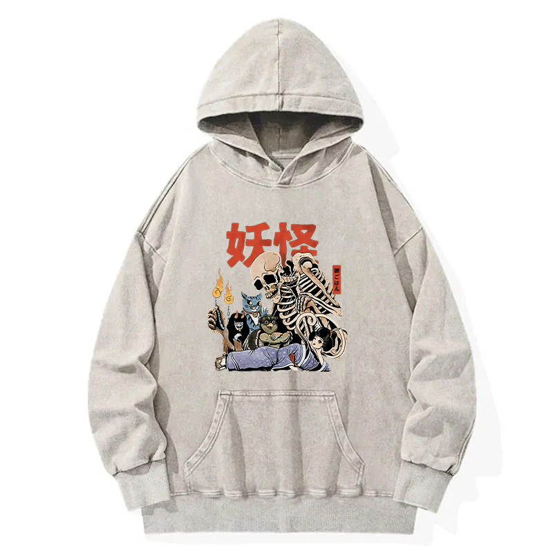Tokyocanvas The Yokai Club Washed Hoodie